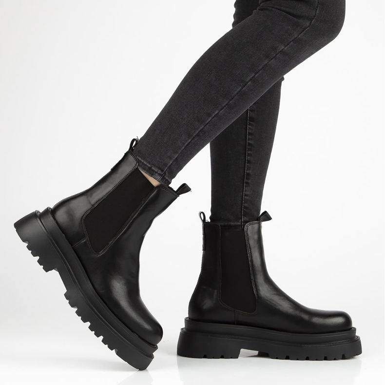 Černé boty Filippo DBT3002 / 21 Bk černá 1