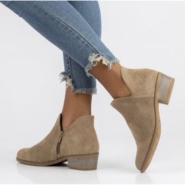 Filippo DBT3673 / 22 Be béžové kozačky béžový 2 Filippo DBT3673 / 22 Be béžové kozačky béžový 2