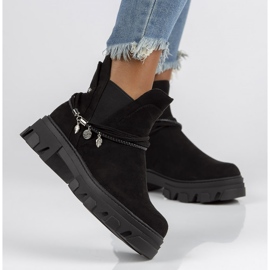 Černé boty Filippo DBT3674 / 22 Bk černý 2