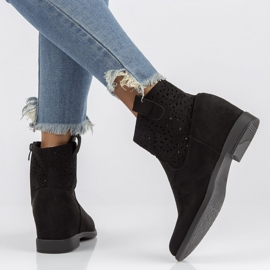 Černé boty Filippo DBT3676 / 22 Bk černý 2