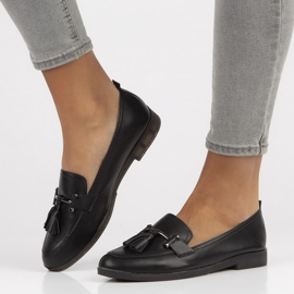 Černé boty Filippo B50019-BL černá 2