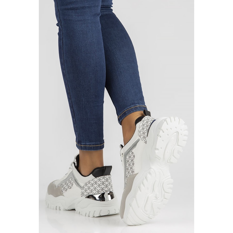 Tenisky Filippo BB116 bílé a černé bílý černá 1