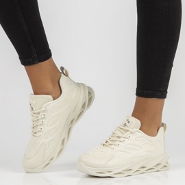 Béžové tenisky Filippo 21-Q17 béžový 2