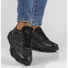 Černé tenisky Filippo 21-Q17 černý 2