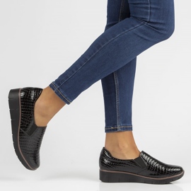 Kožené boty Filippo DP3616 / 22 Bk černé černá 1