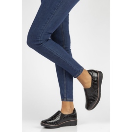 Kožené boty Filippo DP3616 / 22 Bk černé černá 2