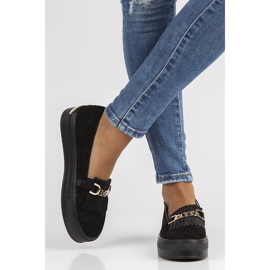 Kožené boty Filippo DP3532 / 22 Bk černé černá 1