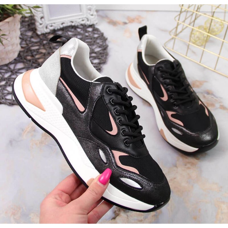 Sportovní tenisky Vinceza W JAN91A černé černá 1