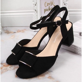 Sandály na postu Sergio Leone W SK139E černé černý 2