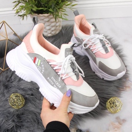 Bílé tenisky Vinceza W JAN120B bílý 1