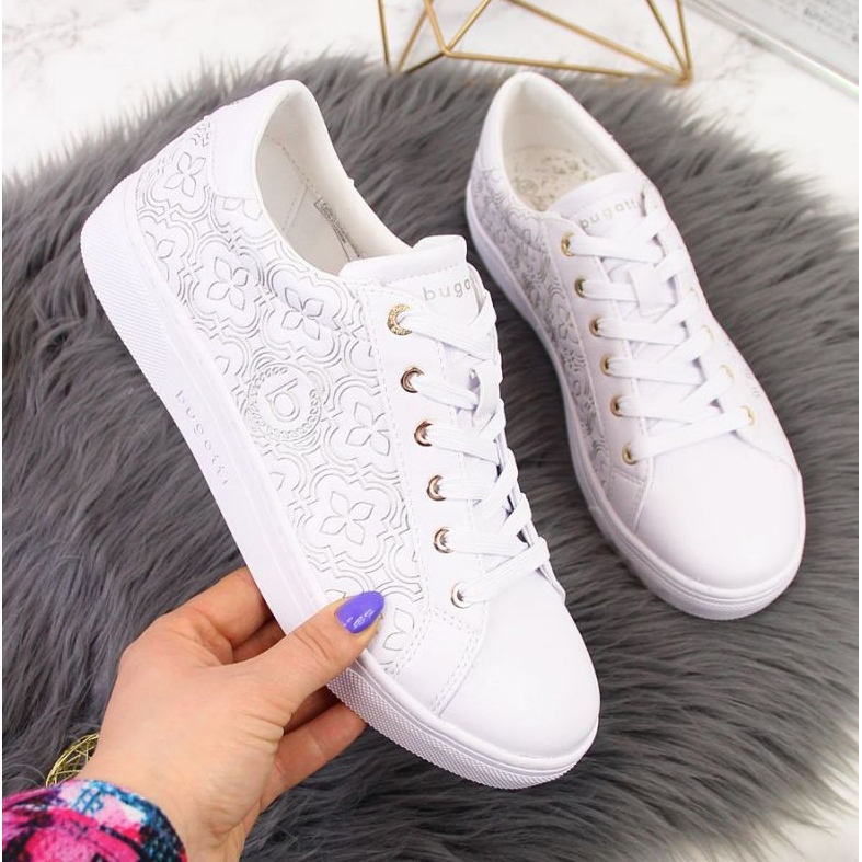 Tenisky Bugatti W INT1725 bílé bílý 1