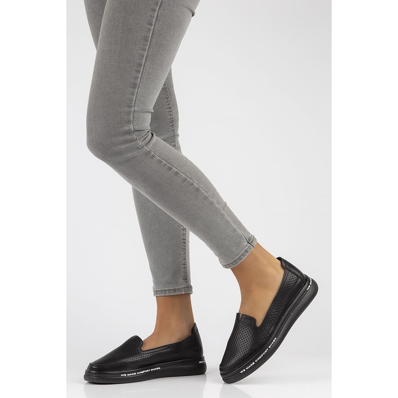 Kožené boty Filippo DP3623 / 22 Bk černé černá 1