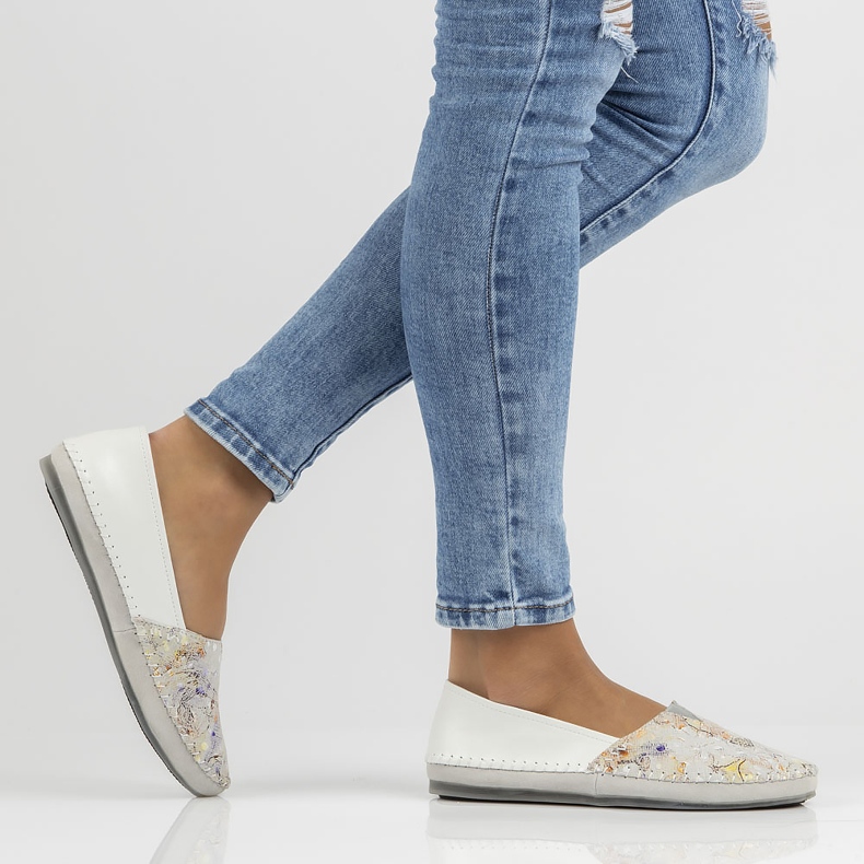 Kožené boty Filippo DP031 / 22 Wh Yl bílé bílý žlutá 1 Kožené boty Filippo DP031 / 22 Wh Yl bílé bílý žlutá 1