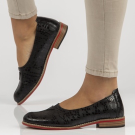 Kožené boty Filippo DP3545 / 22 Bk černé černá 1