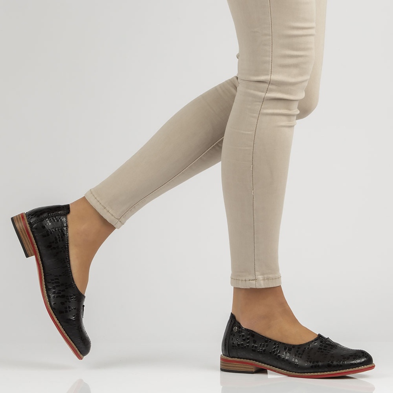 Kožené boty Filippo DP3545 / 22 Bk černé černá 2