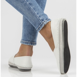 Kožené boty Filippo DP031 / 22 Wh bílé bílý 1