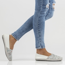 Kožené boty Filippo DP031 / 22 Wh Bl bílá bílý modrý 1