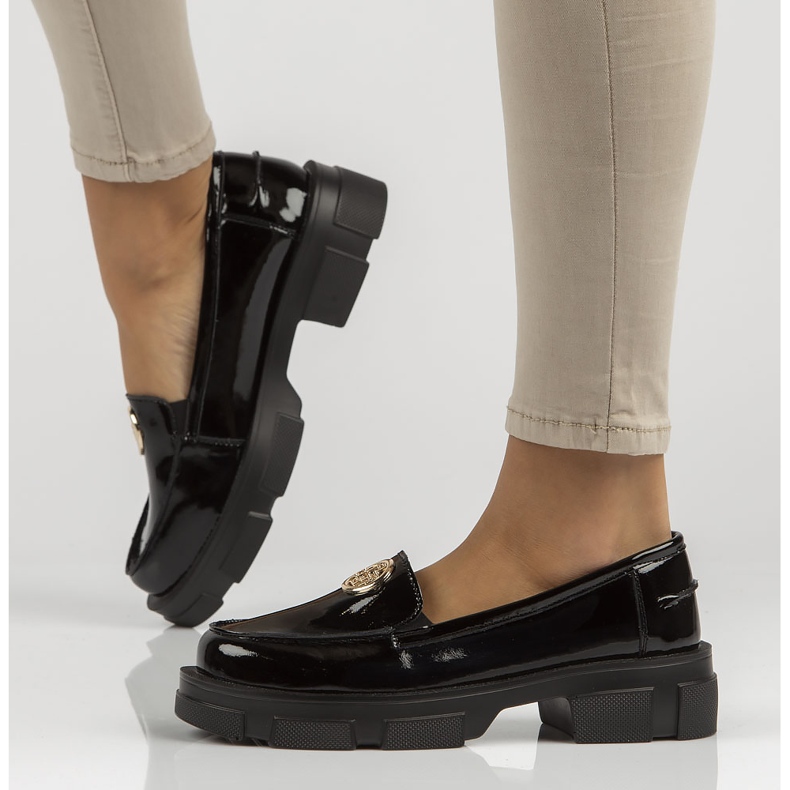 Kožené boty Filippo DP3712 / 22 Bk černé černá 1