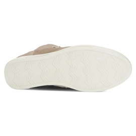 Kožené tenisky Filippo DBT3552 / 22 Be beige béžový 3
