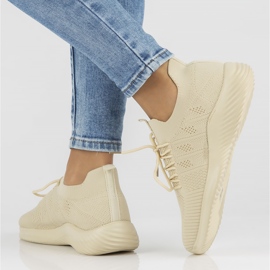 Béžové tenisky Filippo DTN3665 / 22 Be béžový 1