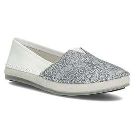 Kožené boty Filippo DP031 / 22 Bl modré bílý modrý 1