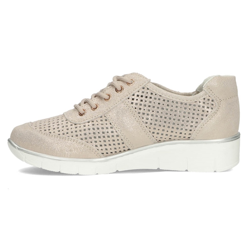 Kožené boty Filippo DP028 / 22 Go golden zlatý 1