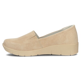 Kožené boty Filippo DP3628 / 22 Be beige béžový 2