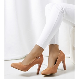 Růžové lodičky na jehlovém podpatku Blair vícebarevný růžový 1