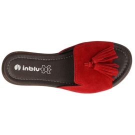 Inblu pantofle dámské boty 158D148 červený 3