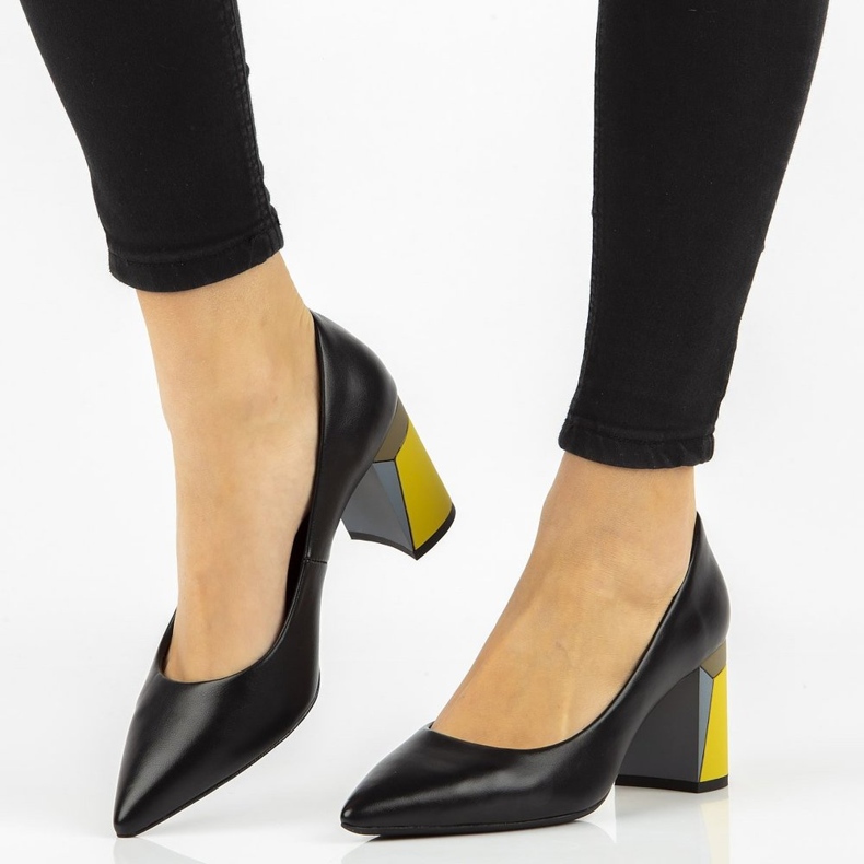 Černé lodičky Filippo DP2384 / 21 Bk černá 2