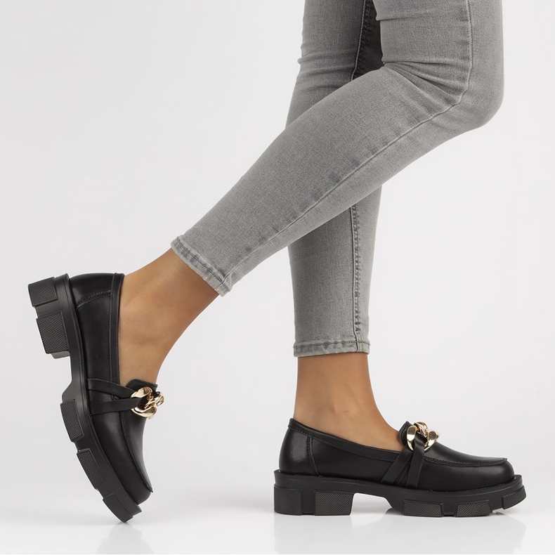 Kožené boty Filippo DP3221 / 22 Bk černé černá 2