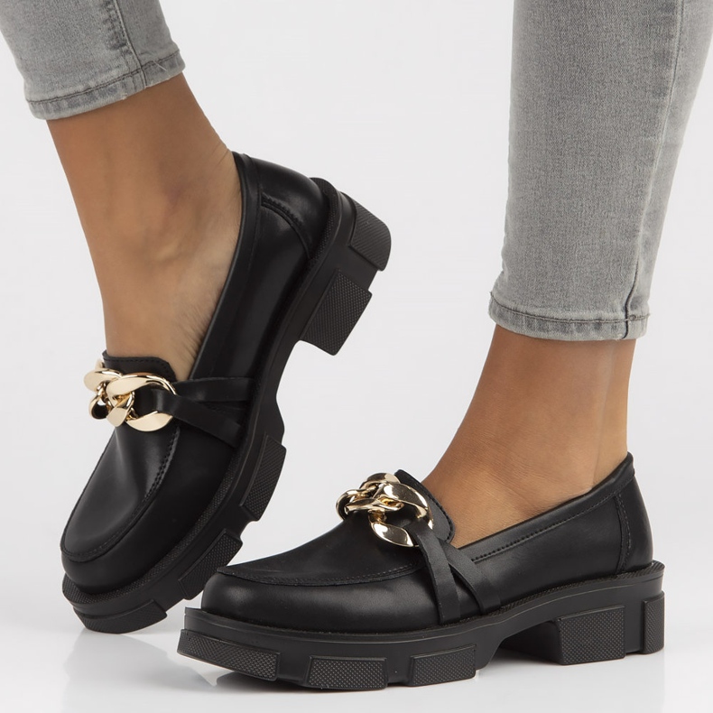 Kožené boty Filippo DP3221 / 22 Bk černé černá 1