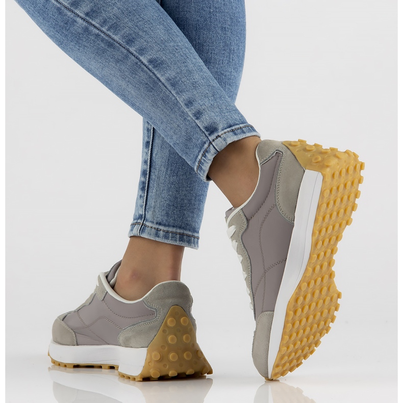 Šedé tenisky Filippo DP3748 / 22 Gr šedá 2