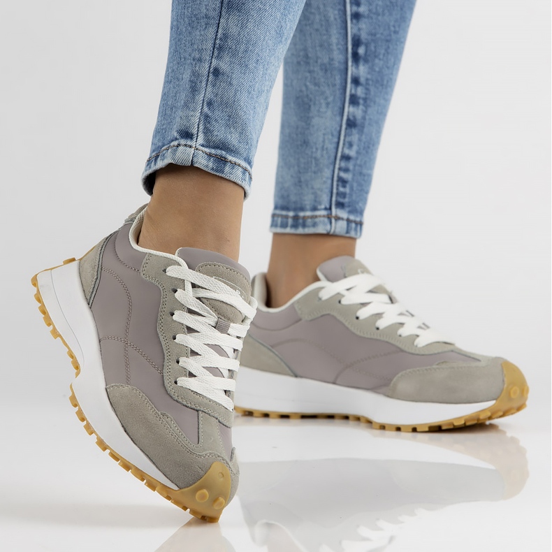 Šedé tenisky Filippo DP3748 / 22 Gr šedá 1