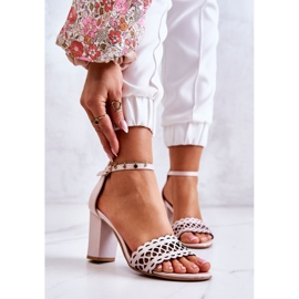 Lewski Shoes Kožené sandály prolamované Lewski 2869 Pearl Pink béžový růžový 1 Lewski Shoes Kožené sandály prolamované Lewski 2869 Pearl Pink béžový růžový 1