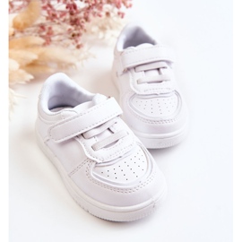 PA1 Dětské nízké sportovní boty bílé Frillo bílý 2