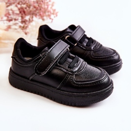 Dětské nízké sportovní boty Black Frillo černý 1