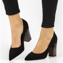 Černé lodičky Filippo DP2385 / 21 Bk černý 2