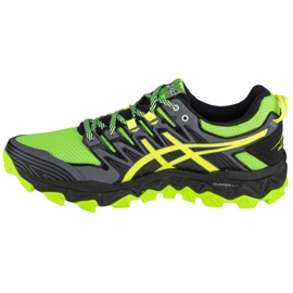 Asics Gel-FujiTrabuco 7 M 1011A197-300 černý šedá zelený žluť 1
