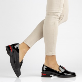 Kožené boty Filippo DP3720 / 22 Bk černé černá 2