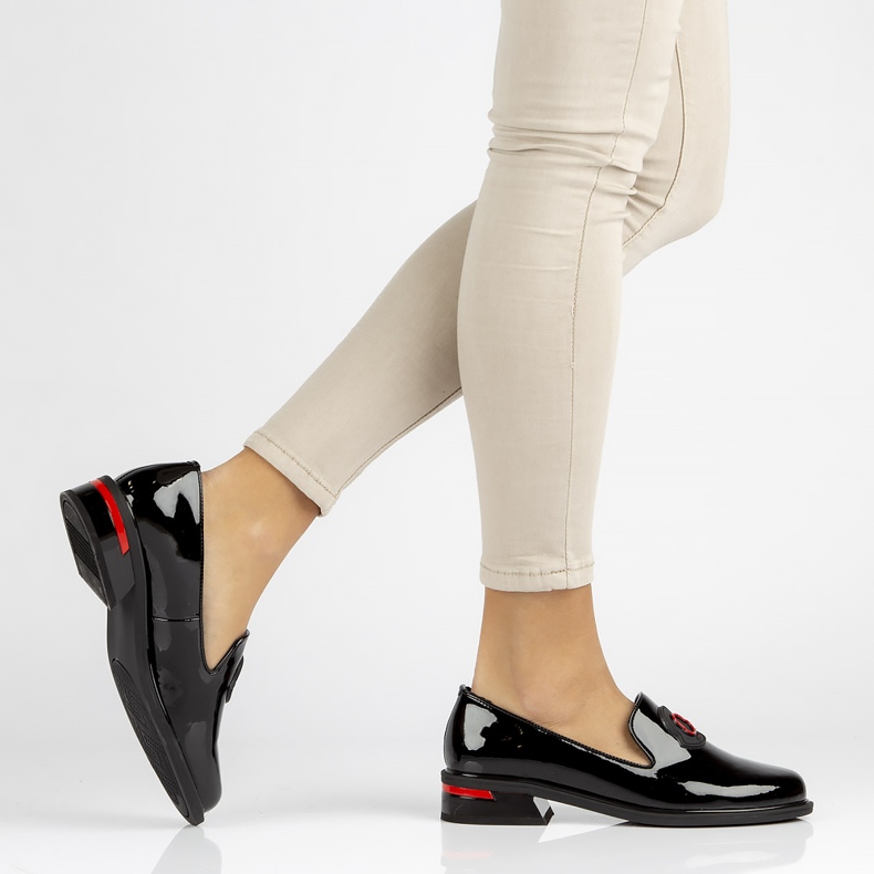 Kožené boty Filippo DP3720 / 22 Bk černé černá 2