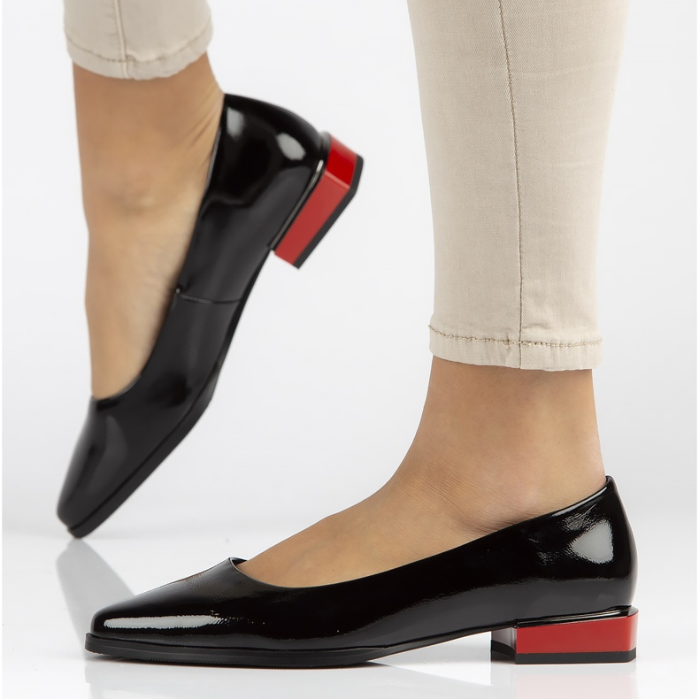 Kožené boty Filippo DP2383 / 22 Bkl černé černá 2