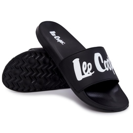 Pánské pantofle Lee Cooper LCW-22-42-1005 Black bílý černý 1
