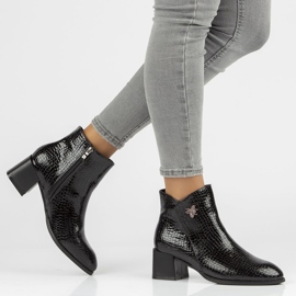 Černé boty Filippo DBT3116 / 21 Bk černý 1