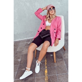 Kožené tenisky Big Star JJ274211 bílé a černé bílý 1