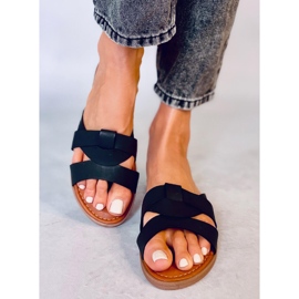 Dámské přezůvky Poppy Black černý 1