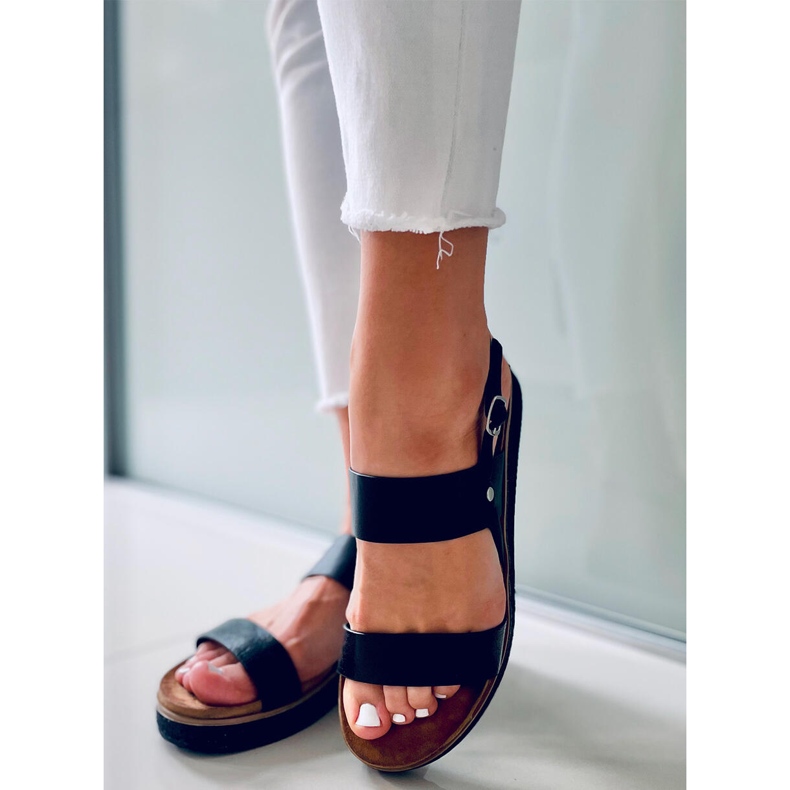 Dámské sandály Maiden Black černý 2