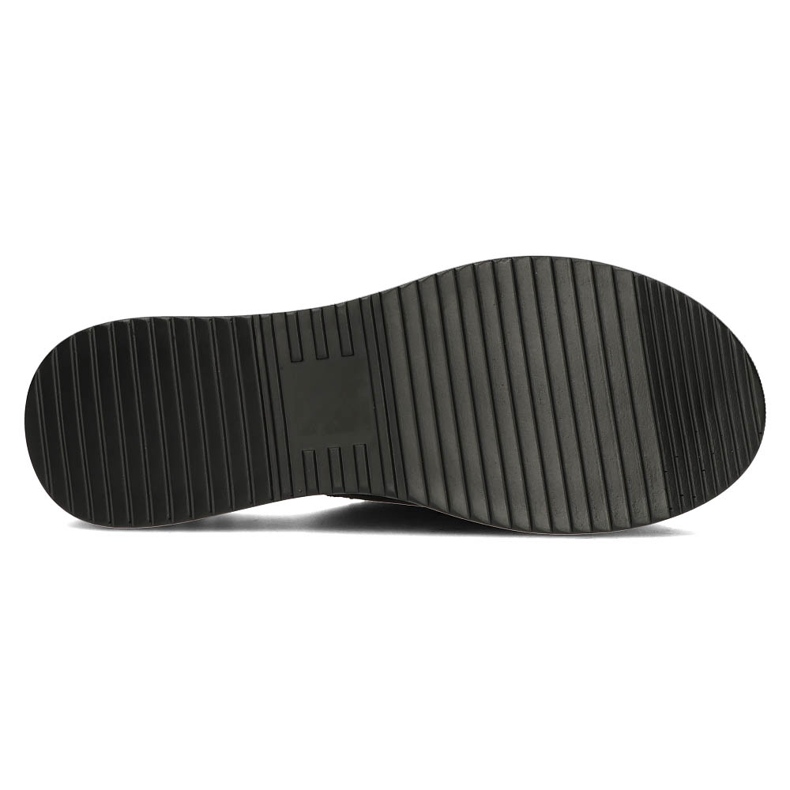 Kožené pantofle Filippo DK3615 / 22 Bk černé černý 1