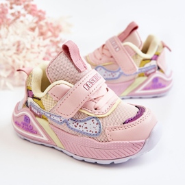 Dětské lehké sportovní boty Pink Snoopy růžový 1