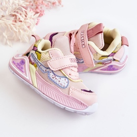 Dětské lehké sportovní boty Pink Snoopy růžový 2